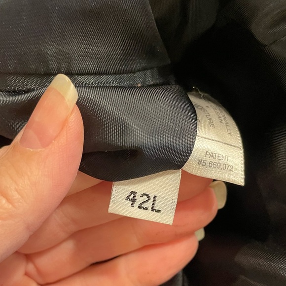LORO PIANA for Daniel Cremieux navy suit -  42 Long - Picture 10 of 13